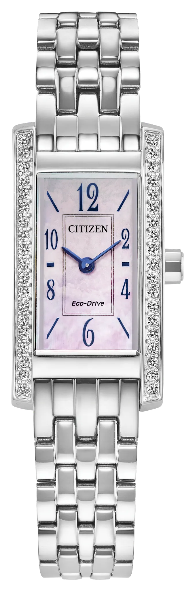 Petite Palidoro Pink Dial Stainless Steel Bracelet EG7110-54Y